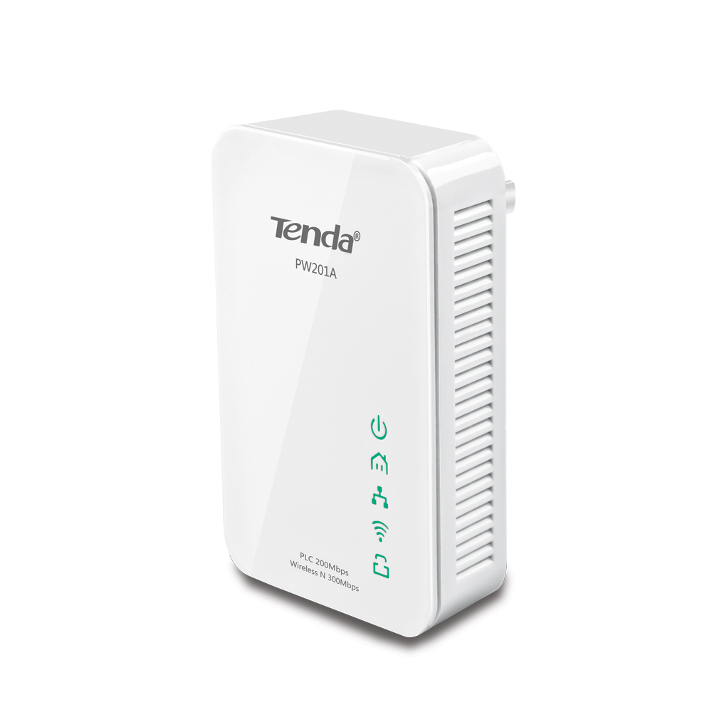 PW201A Wireless N300 Powerline Extender Tenda